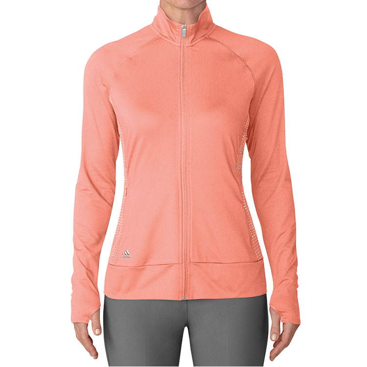 p>adidas Ladies Rangewear Full Zip Layering Golf Jacket</p>