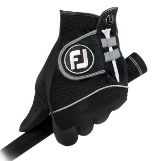 FootJoy RainGrip Golf Gloves (Pair) 66566 Black