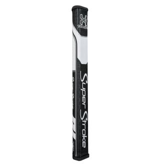 SuperStroke Traxion Flatso 1.0 Putter Grip Black/White