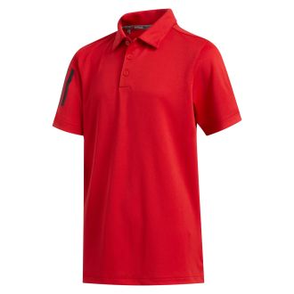 adidas 2022 3-Stripe Junior Golf Polo Shirt FP9360
