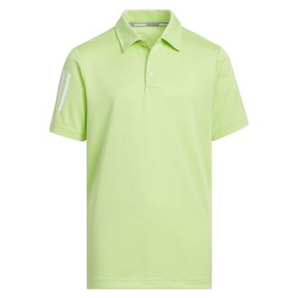 adidas 2022 3-Stripe Junior Golf Polo Shirt HF4437