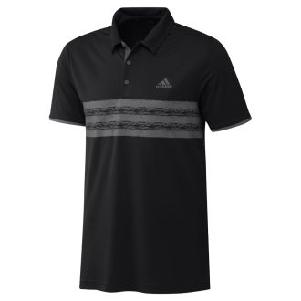 Adidas Core LC Golf Polo Shirt GM0321 Black/Grey Five