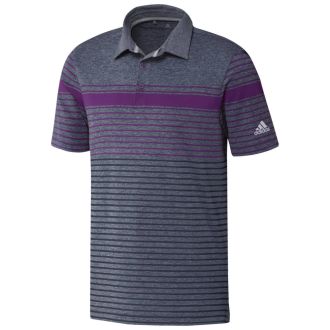 adidas Ultimate365 Engineered Heathered Golf Polo Shirt