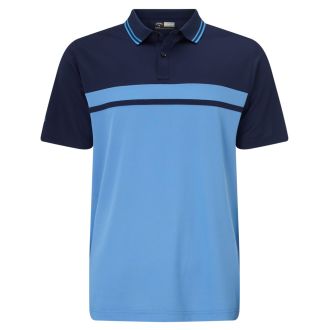 Callaway Colour Blocked Pique Golf Polo Shirt