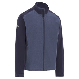 Callaway Full-Zip Golf Wind Jacket CGRFD099-484 Peacoat Heather