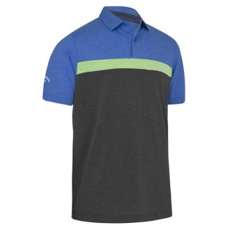 Callaway Soft Touch Colour Block Golf Polo Shirt CGKSC0K3-974 Medium Magnetic Blue Heather