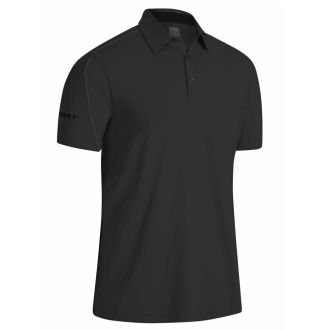 Callaway Stitched Colour Block Golf Polo Shirt CGKSB028-002 Caviar