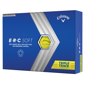 Callaway ERC Soft 2023 Triple Track Yellow Golf Balls