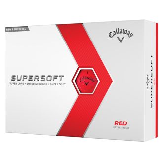 Callaway Supersoft 2023 Matte Red Golf Balls 642826012