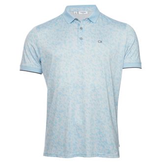 Calvin Klein Foresta Golf Polo Shirt CKMA22700 Air Blue