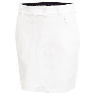 Calvin Klein Ladies Gabbro Golf Skort CKLS20388-WHT White