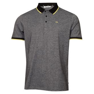Calvin Klein Sudbury Golf Polo Shirt CKMS23748 Black Marl