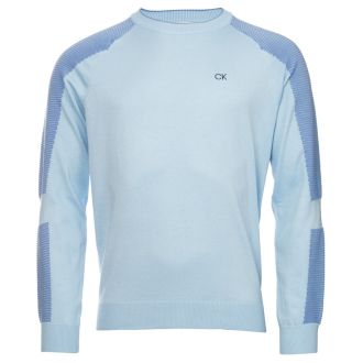 Calvin Klein Veleto Crew Golf Sweater CKMA22703 Air Blue