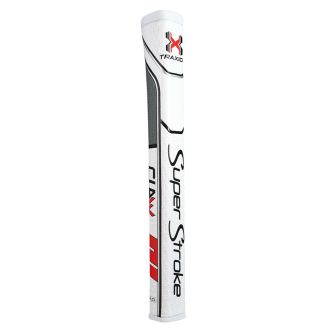 SuperStroke Traxion Claw 2.0 Golf Putter Grip White/Red/Grey