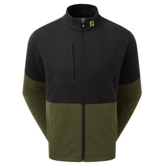 Footjoy Colour Block Chill-Out Golf Jacket 89909 Black/Olive