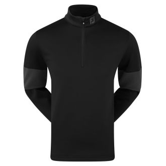 FootJoy Ribbed Chill-Out XP Golf Pullover 88830 Black/Charcoal