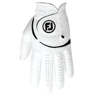 FootJoy WeatherSof Golf Glove White/Black