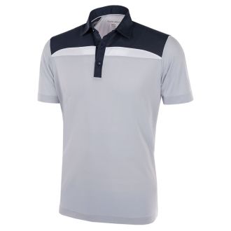 Galvin Green Mapping Golf Polo Shirt G1364-03 Cool Grey/Navy/White