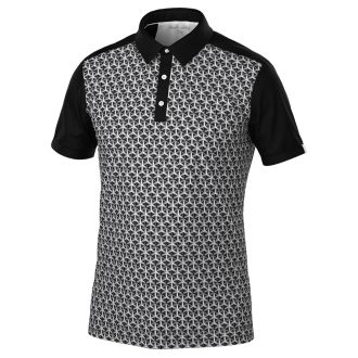 Galvin Green Mio VENTIL8 PLUS Golf Polo Shirt D01000449093 Sharkskin/Black