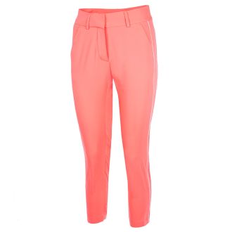 Galvin Green Nicole Ladies Golf Trousers G2181-04 Coral/White