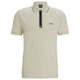 Hugo Boss Philix Golf Polo Shirt 50505800-271 Light Beige