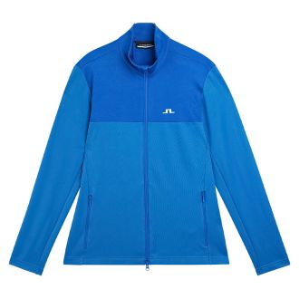 J.Lindeberg Banks Mid Layer Golf Jacket AMJS06990-O346 Nautical Blue