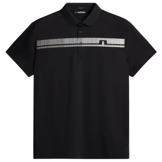 J.Lindeberg Klas Golf Polo Shirt Black GMJT11508-9999