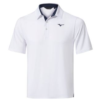 Mizuno Quick Dry Comp Golf Polo Shirt 52GA2003-01 White