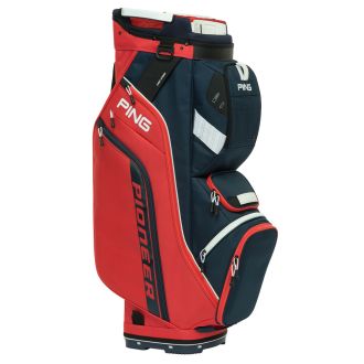 Ping Pioneer 2023 Golf Cart Bag Sailor Red/Navy/White