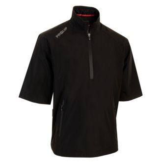 ProQuip Tempest 1/2 Sleeve Waterproof Golf Jacket Black