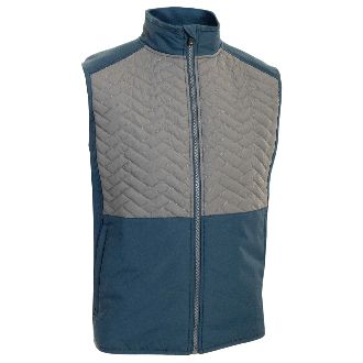 ProQuip Therma Gust Quilted Golf Gilet Airforce Blue