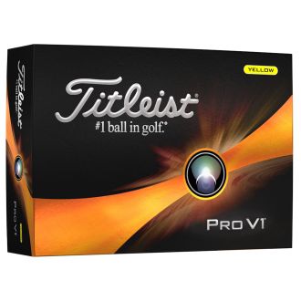 Titleist Pro V1 2023 Yellow Golf Balls