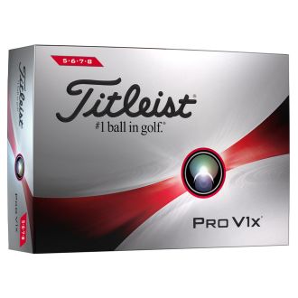 Titleist Pro V1x 2023 High Numbers Golf Balls