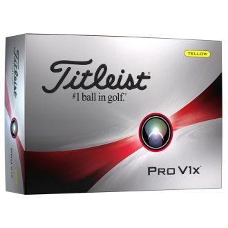 Titleist Pro V1x 2023 Yellow Golf Balls