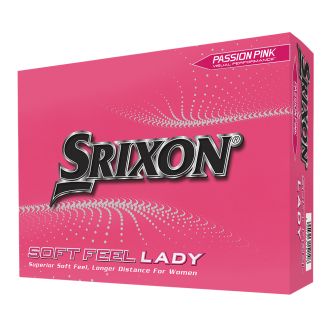 Srixon Soft Feel 2023 Lady Passion Pink Golf Balls