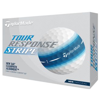 TaylorMade Tour Response Stripe Golf Balls Blue V9920201