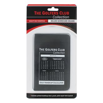 The Golfers Club Deluxe Scorecard Holder