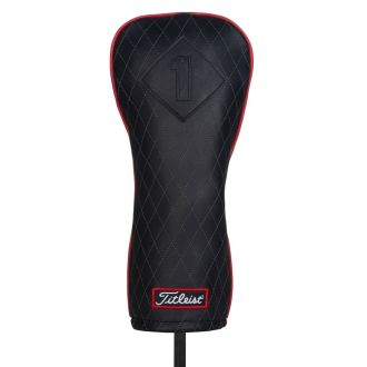 Titleist Jet Black Leather Golf Driver Headcover TA9NTLHC-DR
