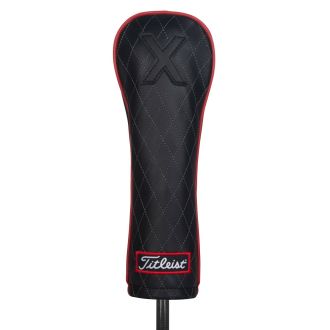 Titleist Jet Black Leather Golf Hybrid Headcover TA9NTLHC-HB