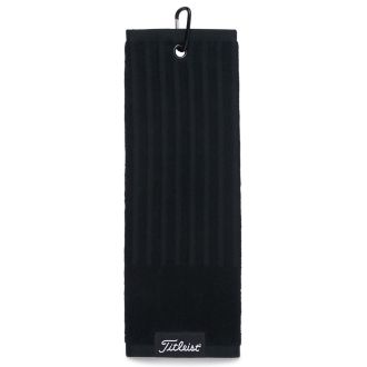 Titleist 2022 Players Tri-Fold Golf Towel TA22PTFCTE-0 Black