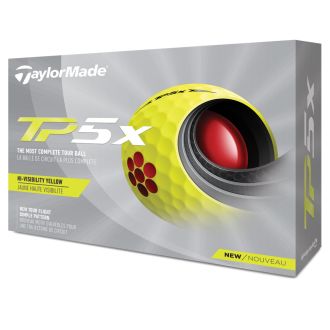 TaylorMade TP5x 2021 Yellow Golf Balls