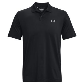 Under Armour Performance 3.0 Golf Polo Shirt 1377374-001 Black/Pitch Grey