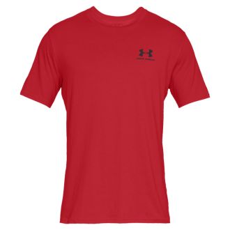 Under Armour Sportstyle LC Short Sleeve Shirt 1326799-600 Red