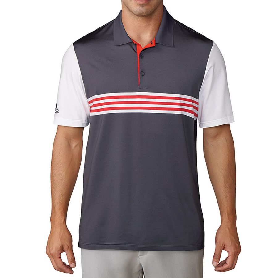<p>adidas Ultimate365 3-Stripes Engineered Golf Polo Shirt</p>