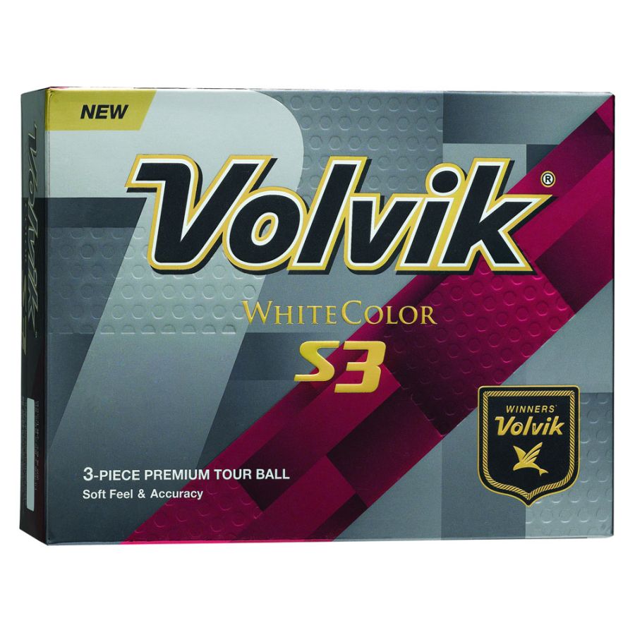 <p>Volvik S3 Golf Balls</p>