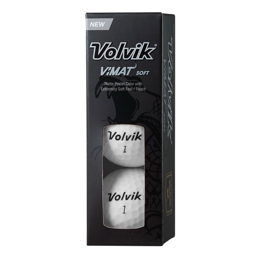 p>Volvik Vimat Soft White Golf Balls</p>