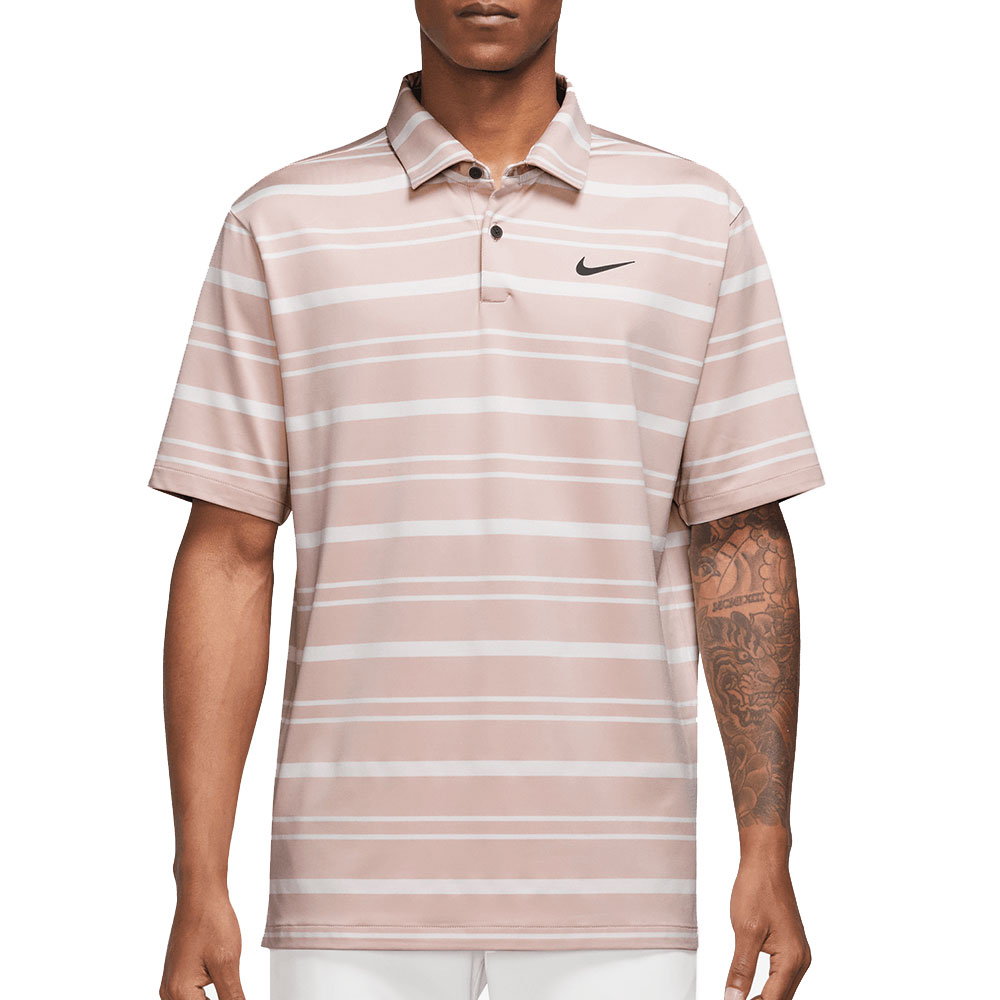 Nike Dri-FIT Tour Stripe Golf Polo Shirt | Snainton Golf